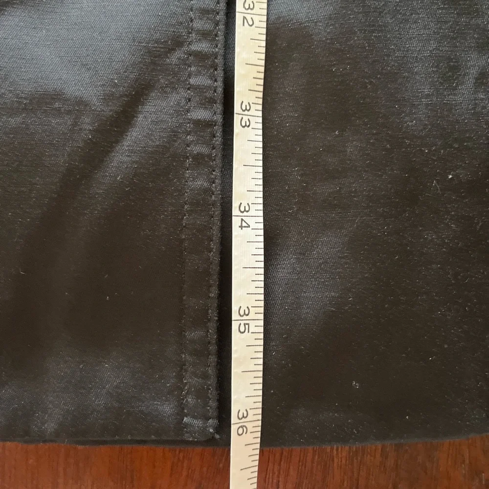 London Fog black trench coat - Picture 8 of 10